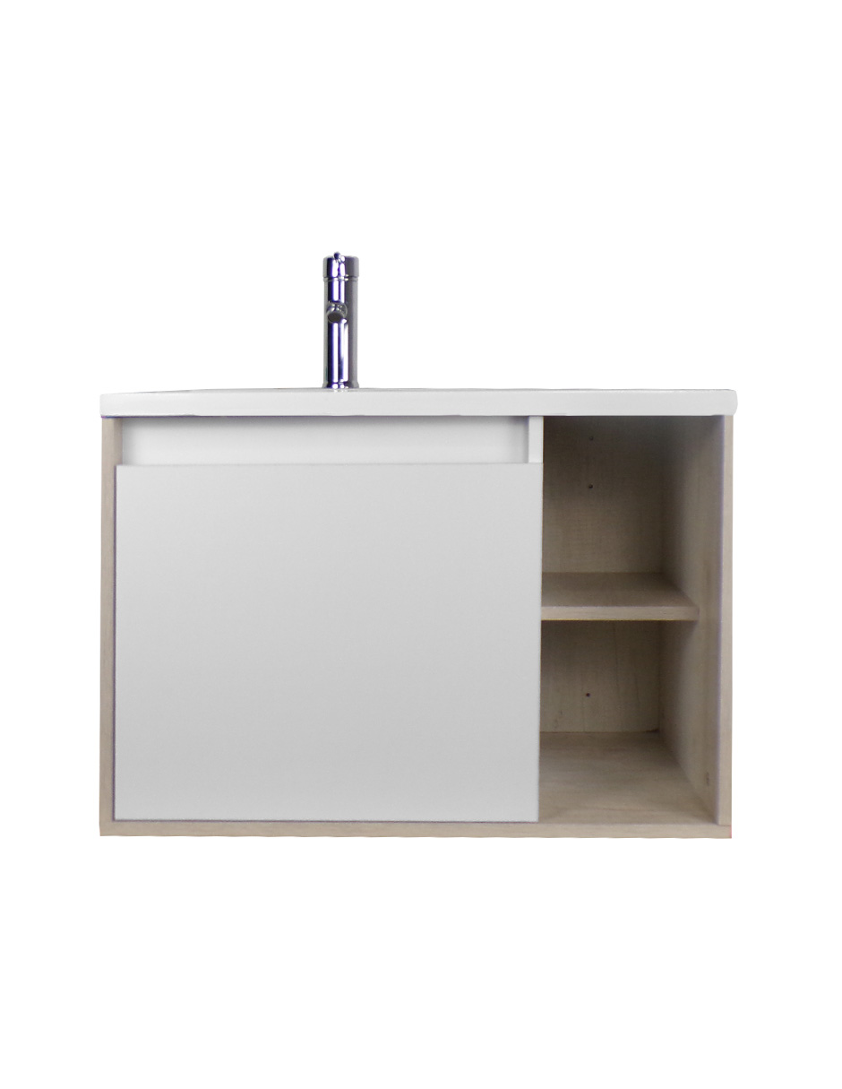 Foto 2 pulgar | Gabinete De Baño Carlo Con Lavabo Y Monomando Minimalista