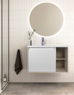 Foto 2 | Gabinete De Baño Carlo Con Lavabo Y Monomando Minimalista