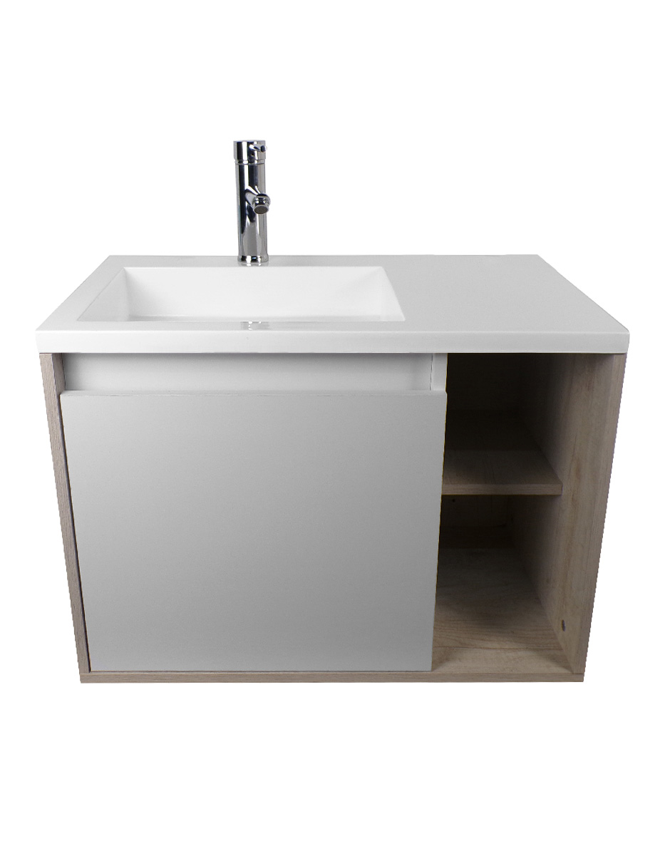 Foto 7 | Gabinete De Baño Carlo Con Lavabo Y Monomando Minimalista