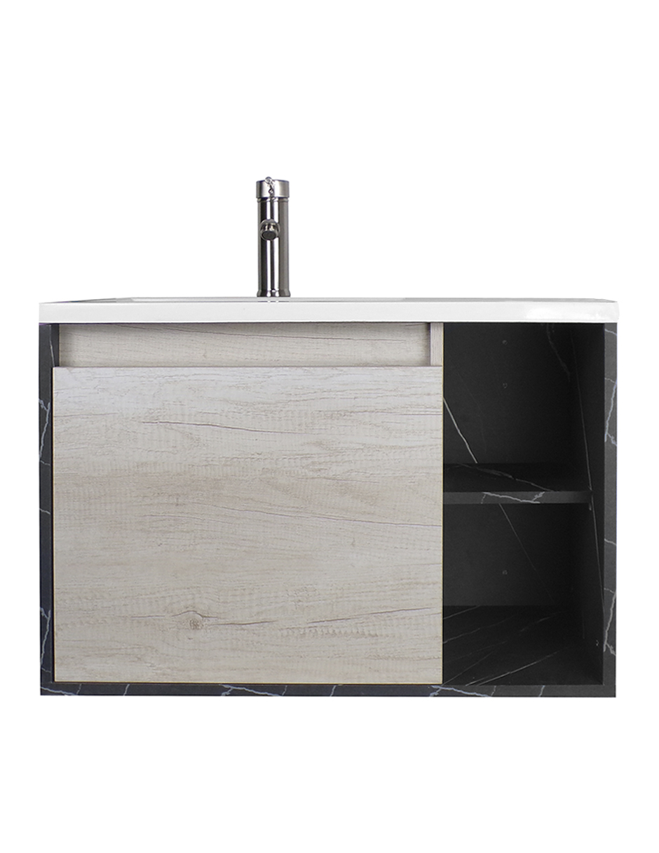 Gabinete De Baño Carlo Con Lavabo Y Monomando Minimalista