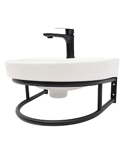 Foto 5 | Mueble Para Baño Con Espejo Y Repisa Machen Mehir Color Negro