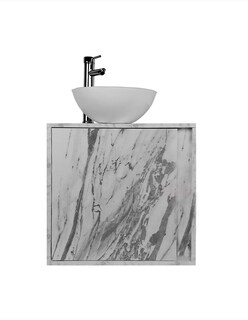 Foto 1 | Gabinete Para Baño Mia Con Ovalin Y Llave Minimalista