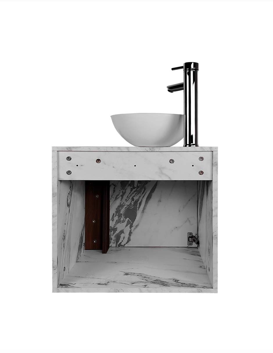 Foto 5 pulgar | Gabinete Para Baño Mia Con Ovalin Y Llave Minimalista