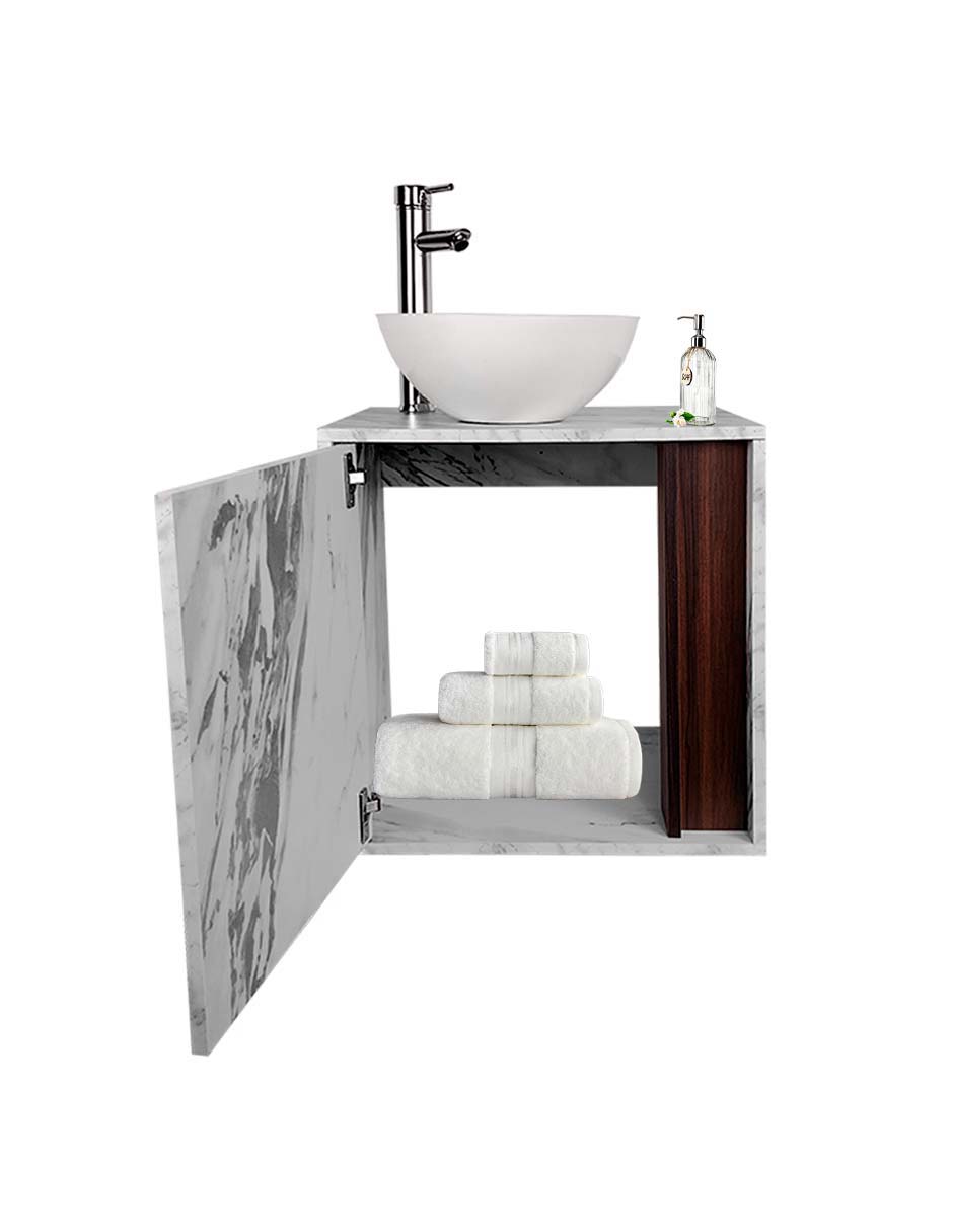 Foto 7 pulgar | Gabinete Para Baño Mia Con Ovalin Y Llave Minimalista
