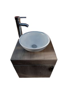 Foto 2 | Kit de Baño Gabiete con Ovalin Mindejal Mkbcomga MDF