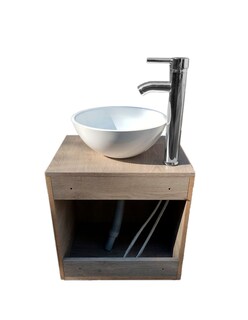 Foto 3 | Kit de Baño Gabiete con Ovalin Mindejal Mkbcomga MDF