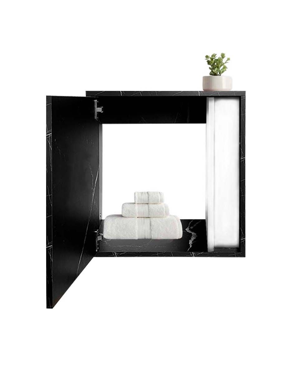 Foto 6 pulgar | Gabinete Para Baño Minimalista Sin Ovalin Ni Llave Modelo Aaron