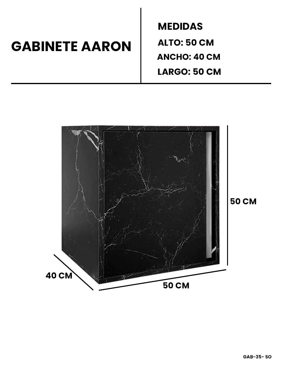 Foto 9 pulgar | Gabinete Para Baño Minimalista Sin Ovalin Ni Llave Modelo Aaron