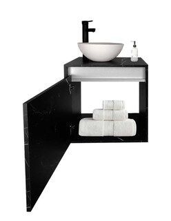 Foto 4 | Gabinete Para Baño Con Lavabo Y Llave Minimalista Modelo Phía