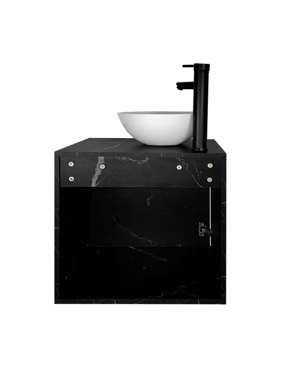 Foto 6 pulgar | Gabinete Para Baño Con Lavabo Y Llave Minimalista Modelo Phía