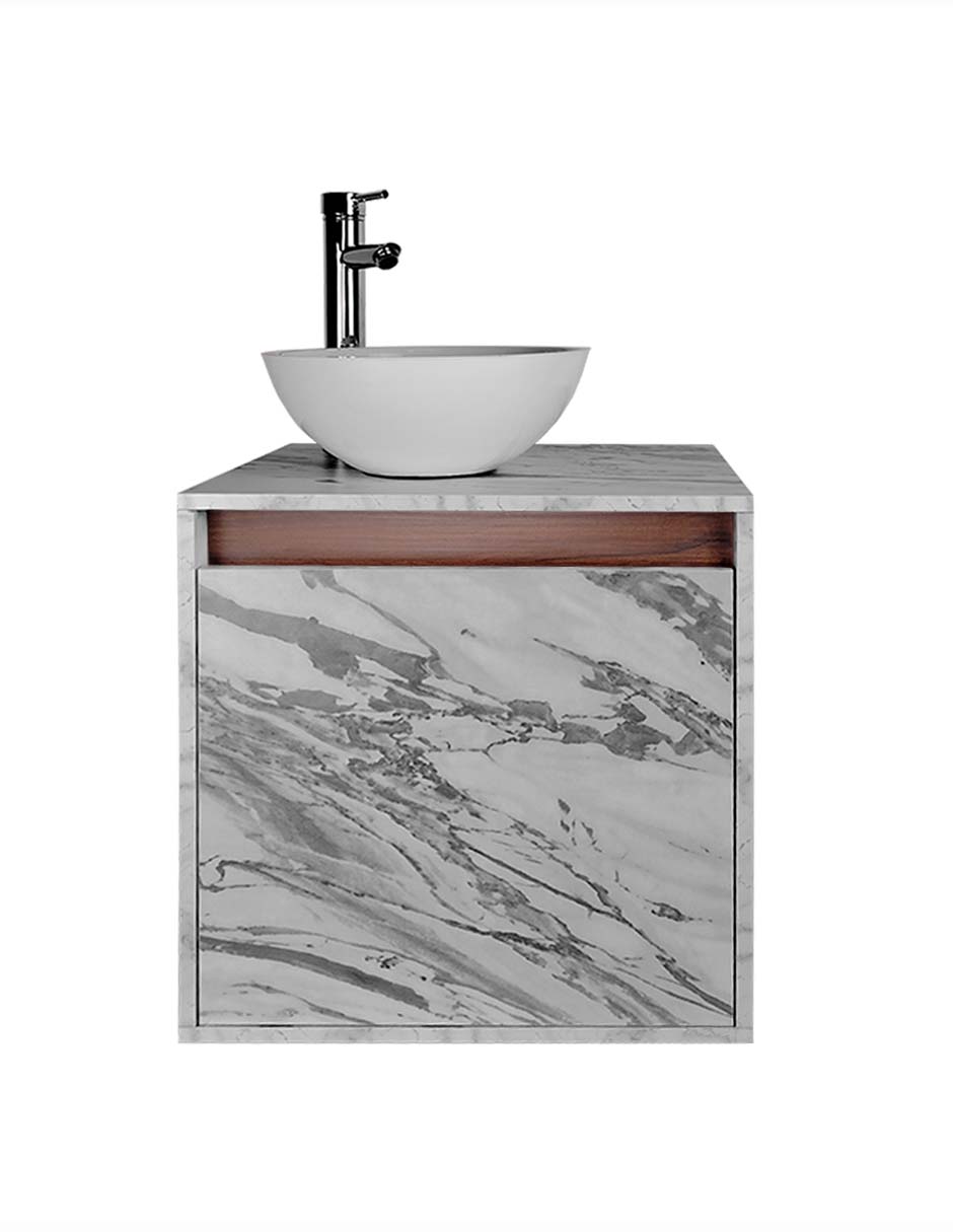Foto 2 pulgar | Gabinete Para Baño Con Lavabo Y Llave Minimalista Modelo Phía