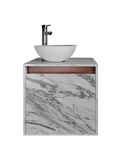 Foto 1 | Gabinete Para Baño Con Lavabo Y Llave Minimalista Modelo Phía