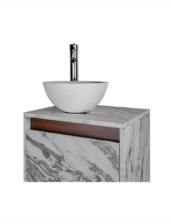 Foto 7 | Gabinete Para Baño Con Lavabo Y Llave Minimalista Modelo Phía