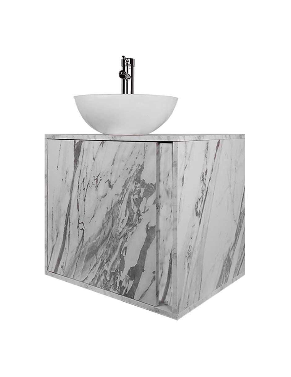 Foto 2 pulgar | Gabinete Para Baño Minimalista Sin Ovalin Ni Llave Modelo Aaron