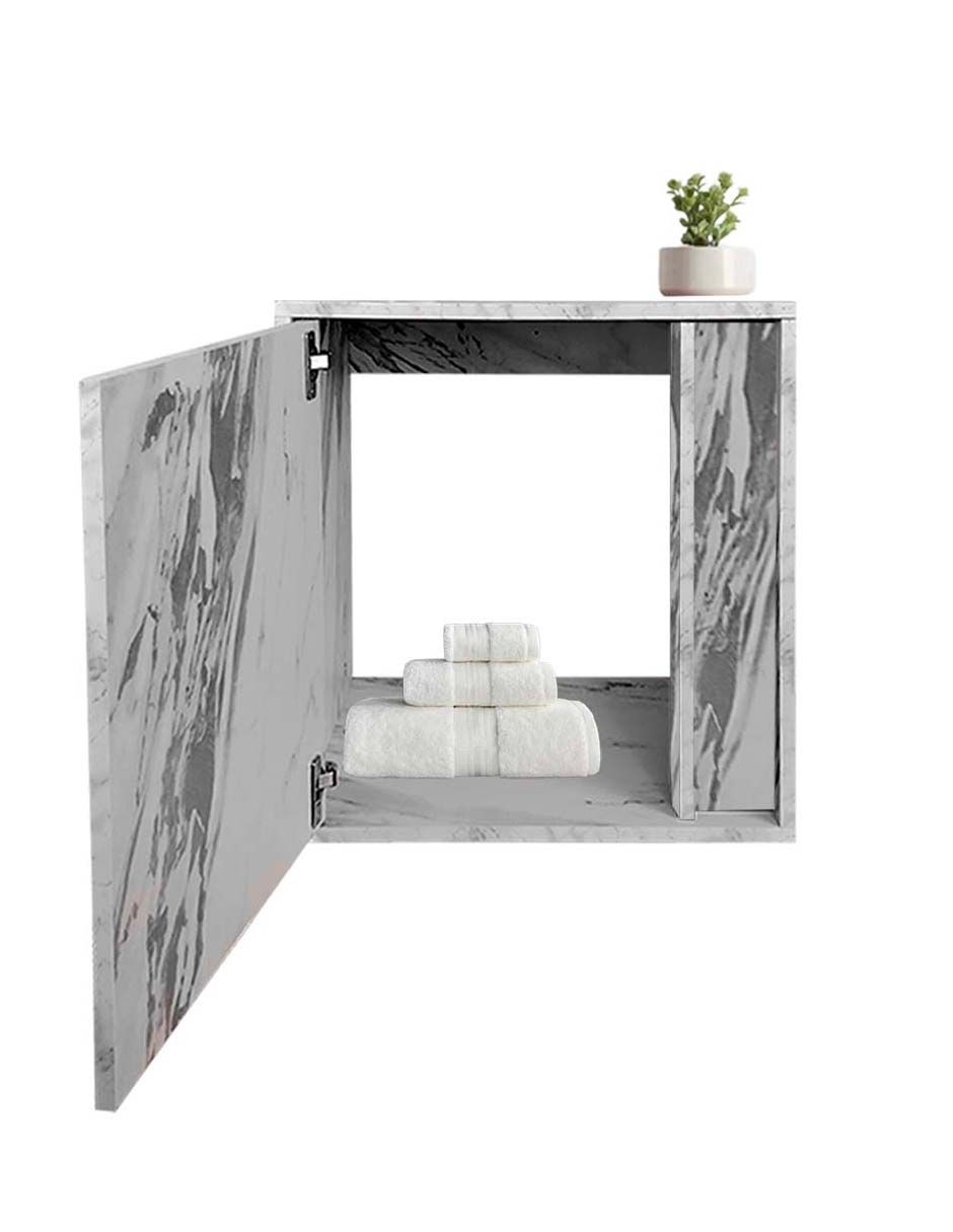 Foto 6 pulgar | Gabinete Para Baño Minimalista Sin Ovalin Ni Llave Modelo Aaron