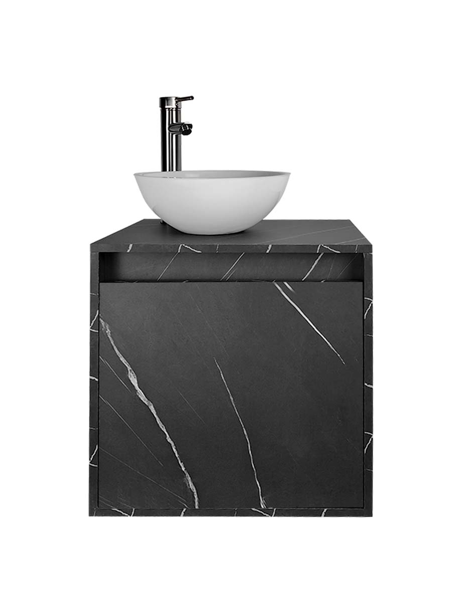 Foto 2 pulgar | Gabinete Para Baño Con Lavabo Y Llave Minimalista Modelo Phía