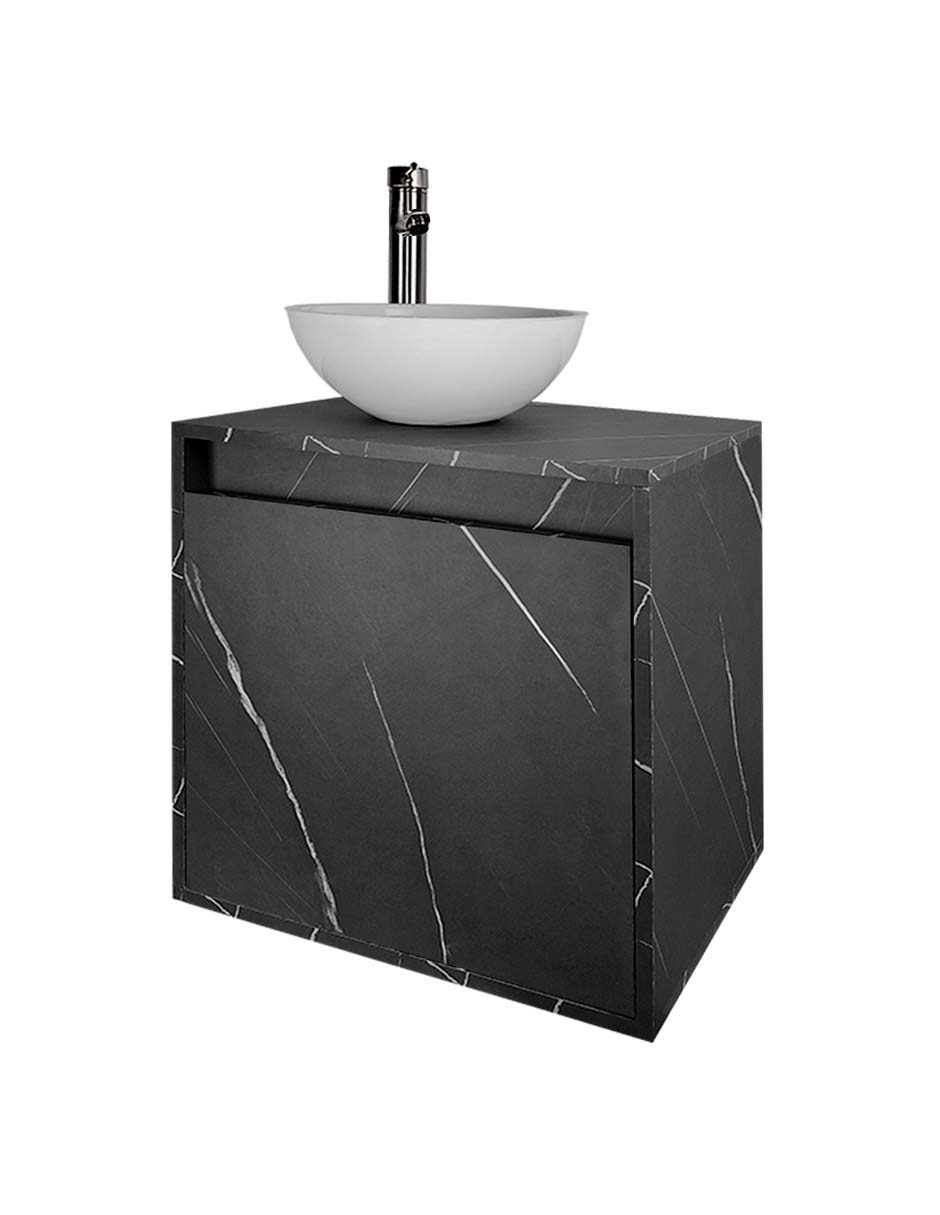 Foto 7 pulgar | Gabinete Para Baño Con Lavabo Y Llave Minimalista Modelo Phía