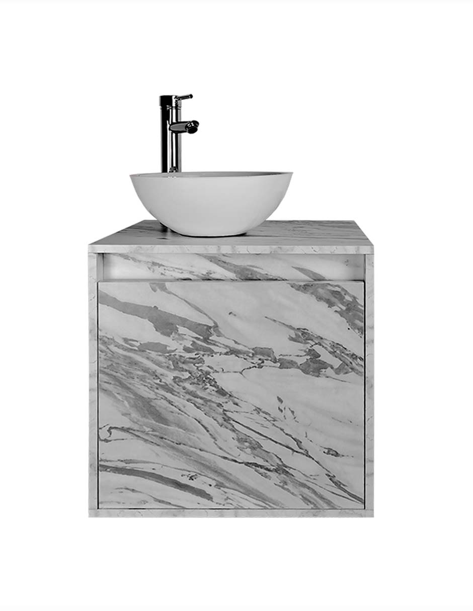Foto 2 pulgar | Gabinete Para Baño Con Lavabo Y Llave Minimalista Modelo Phía