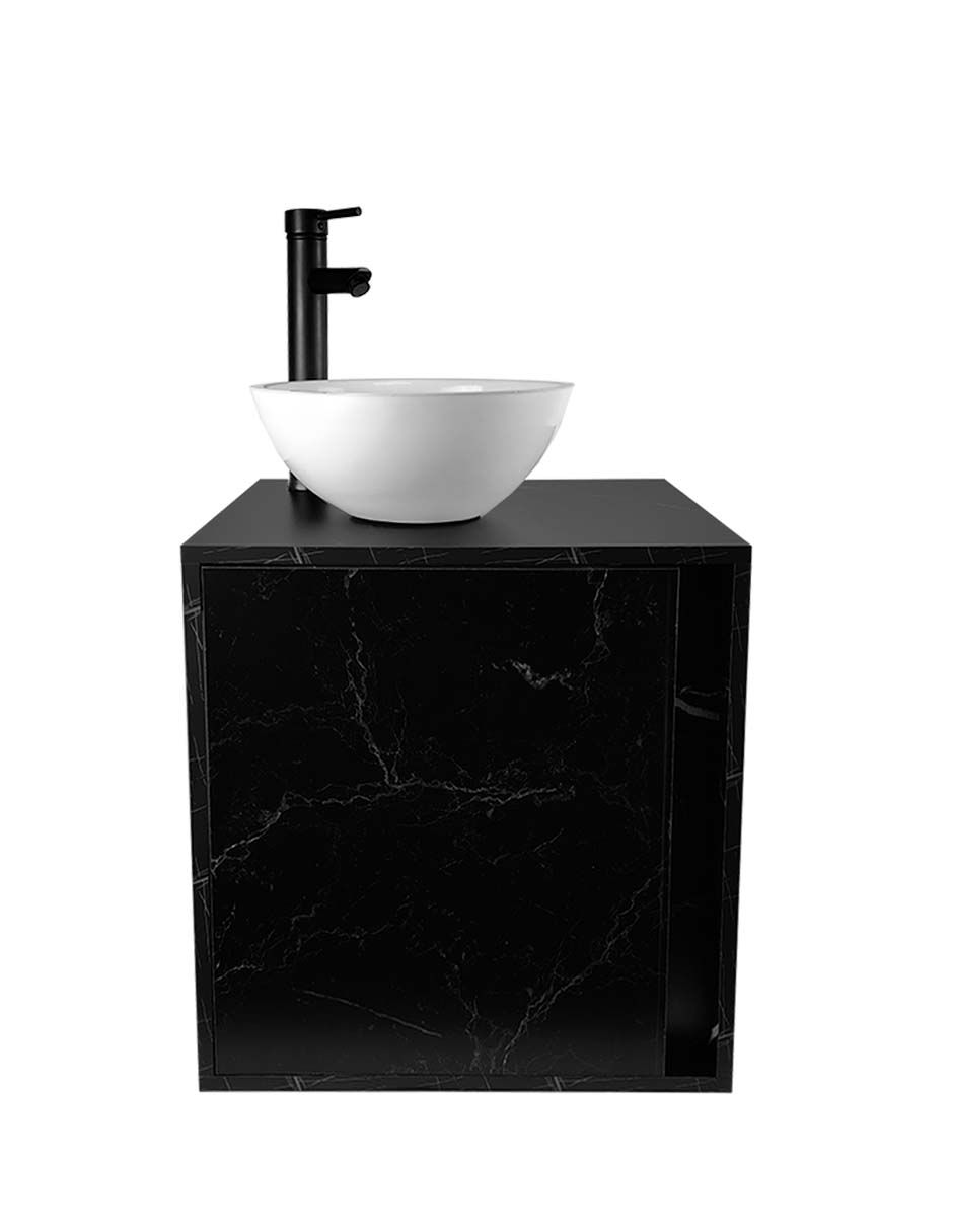 Foto 2 pulgar | Gabinete Para Baño Minimalista Sin Ovalin Ni Llave Modelo Aaron