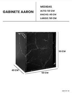 Foto 8 | Gabinete Para Baño Minimalista Sin Ovalin Ni Llave Modelo Aaron