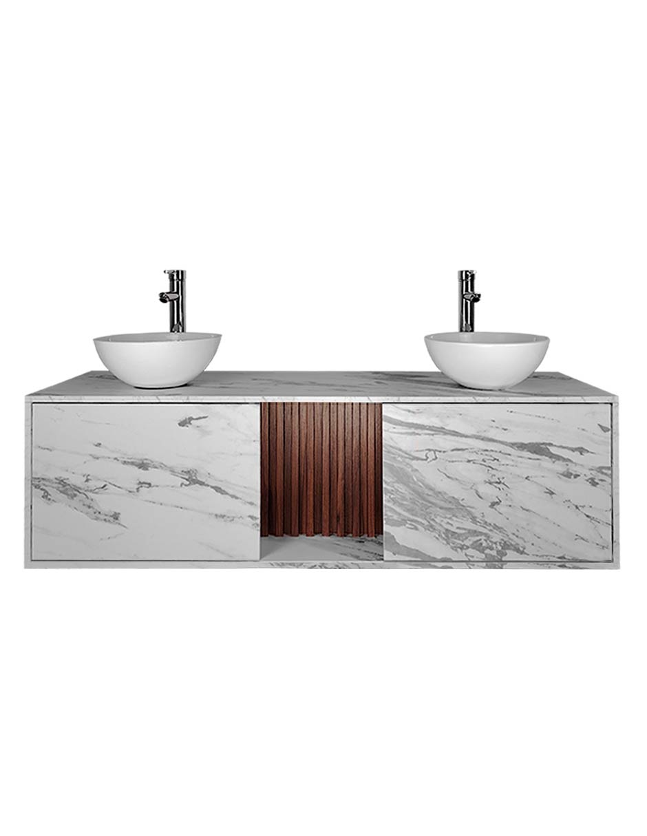 Foto 9 pulgar | Mueble Gabinete Para Baño  Sin Ovalin Ni Monomando Modelo Atlas
