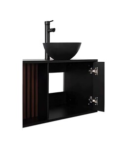 Foto 8 | Mueble Gabinete Para Baño Con Ovalin Y Monomando Dobles Modelo Apolo
