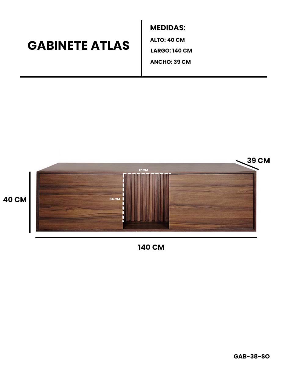 Foto 8 pulgar | Mueble Gabinete Para Baño  Sin Ovalin Ni Monomando Modelo Atlas