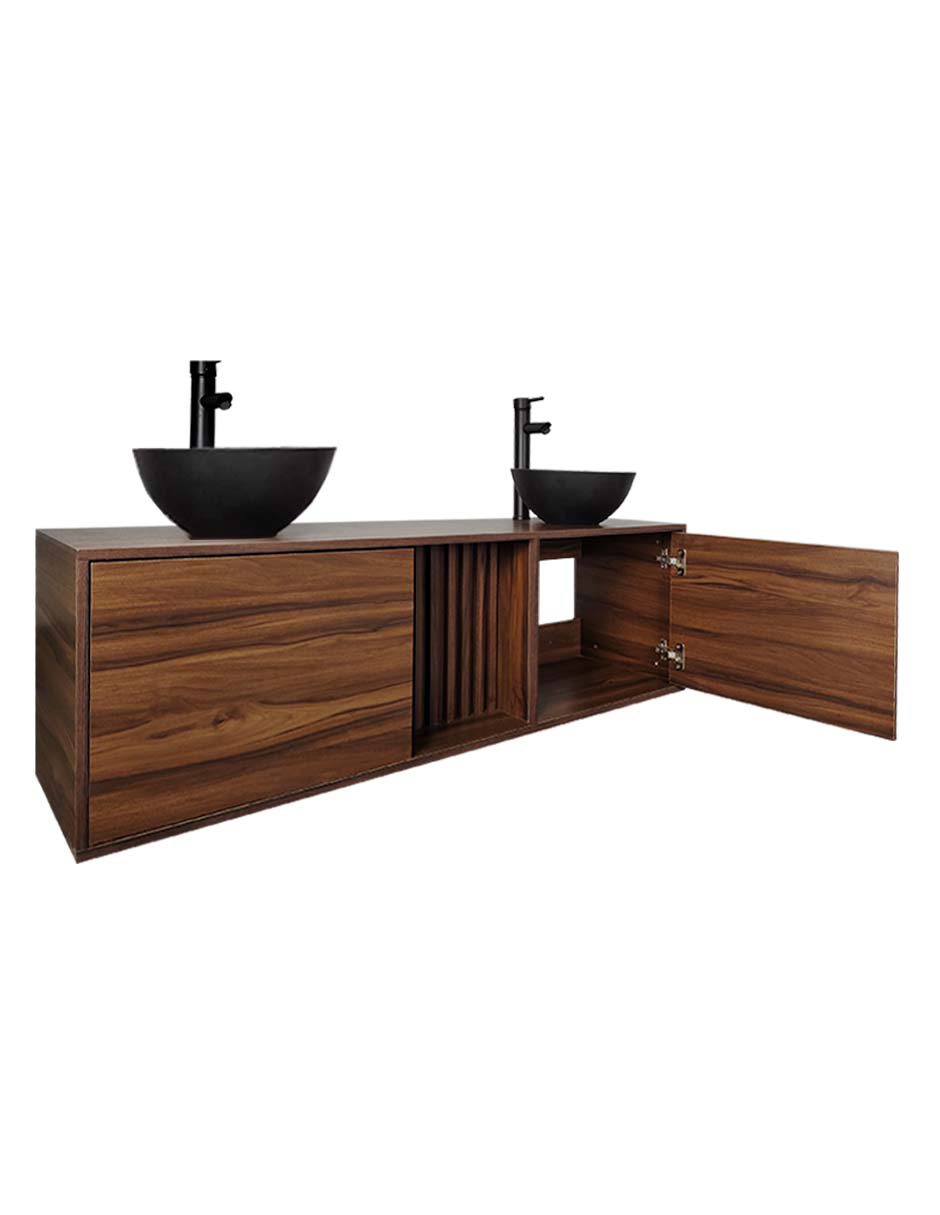 Foto 7 pulgar | Mueble Gabinete Para Baño Con Ovalin Y Monomando Dobles  Modelo Apolo