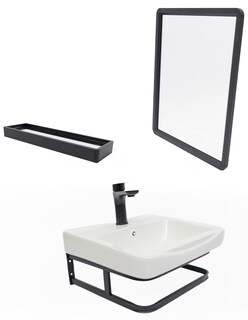 Foto 2 | Gabinete De Baño Con Espejo Y Repisa Color Negro Hanno