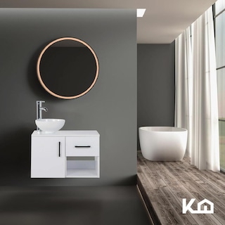 Foto 8 | Mueble Kit Para Baño Gabinete Organizador Lavamano Monomando