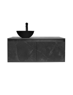 Foto 1 | Gabinete Para Baño Decomobil Con Ovalin Negro Y Monomando