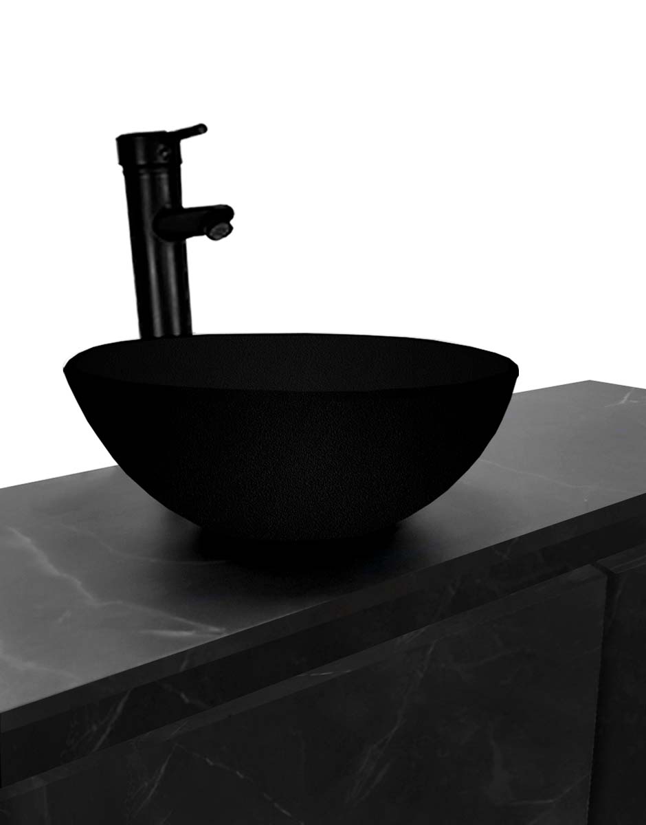 Foto 8 pulgar | Gabinete Para Baño Decomobil Con Ovalin Negro Y Monomando