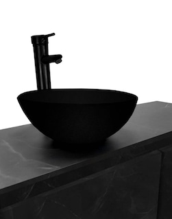 Foto 7 | Gabinete Para Baño Decomobil Con Ovalin Negro Y Monomando