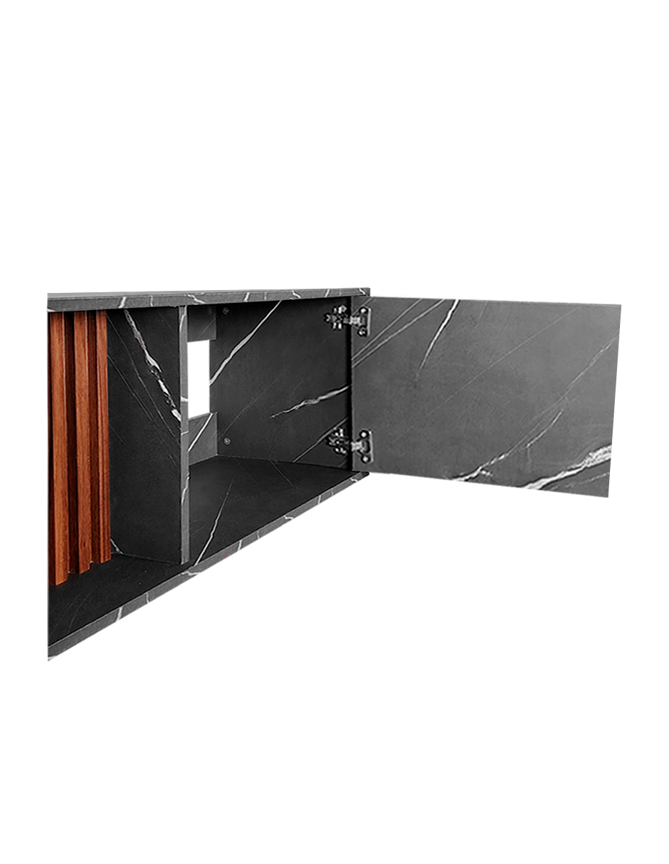 Foto 9 pulgar | Gabinete Para Lavamanos Moderno Modelo Luke, Con Detalle En Lambrin