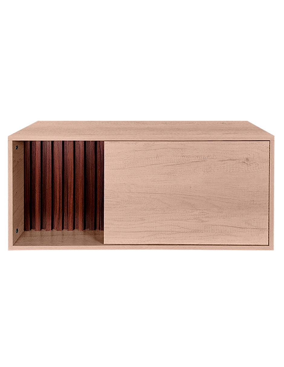 Foto 2 pulgar | Gabinete Para Lavamanos Moderno Modelo Luke, Con Detalle En Lambrin