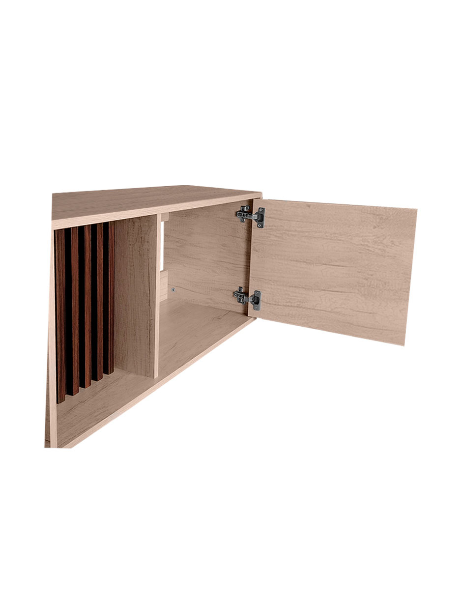 Foto 9 pulgar | Gabinete Para Lavamanos Moderno Modelo Luke, Con Detalle En Lambrin