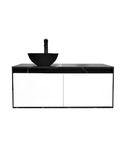 Foto 1 | Gabinete Flotante Para Baño Con Lavabo, Su Diseño Marmoleado Único, Elegante, Hará Que Tu Cuarto De Baño Lu