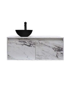 Foto 1 | Gabinete Para Baño Con Ovalin Negro Y Monomando Modelo Provenzal