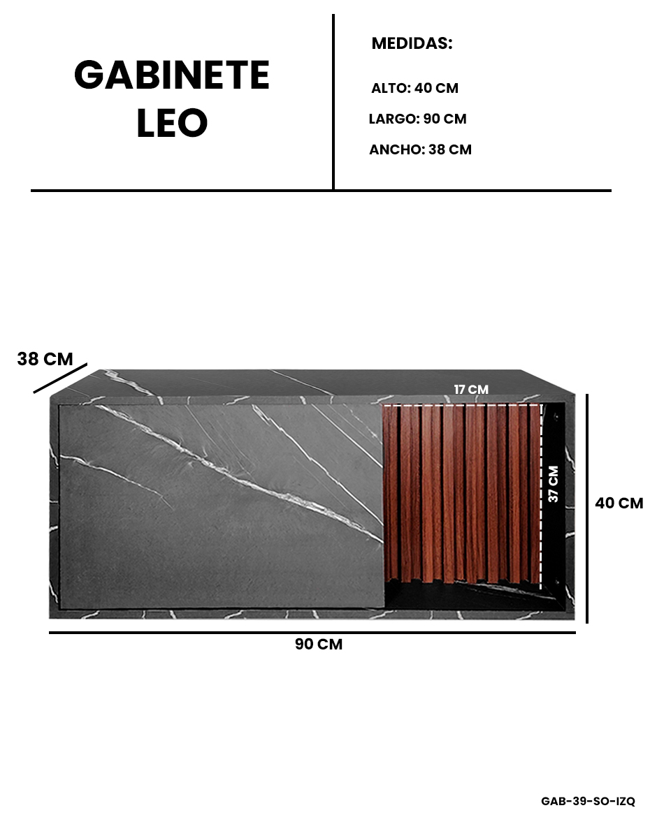 Foto 7 | Gabinete Leo Acabado Laminado