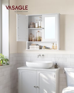 Foto 2 | Mueble de Baño Vasagle Mlhc012w01 15x65x75 Cm