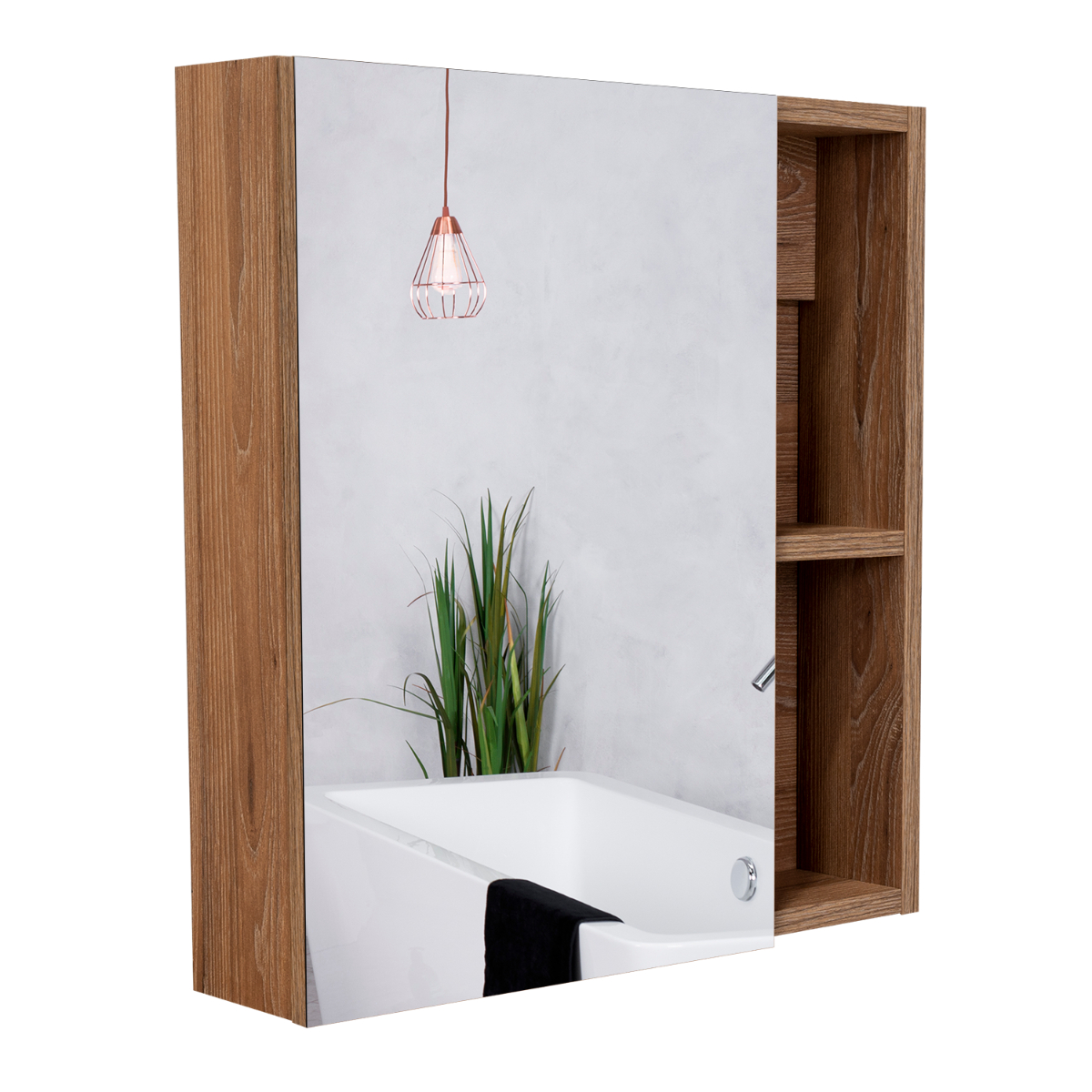 Foto 2 pulgar | Gabinete para Baño con Espejo