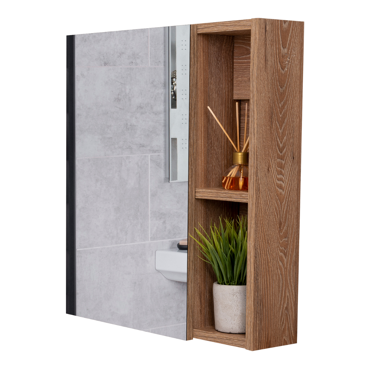 Foto 3 | Gabinete para Baño con Espejo