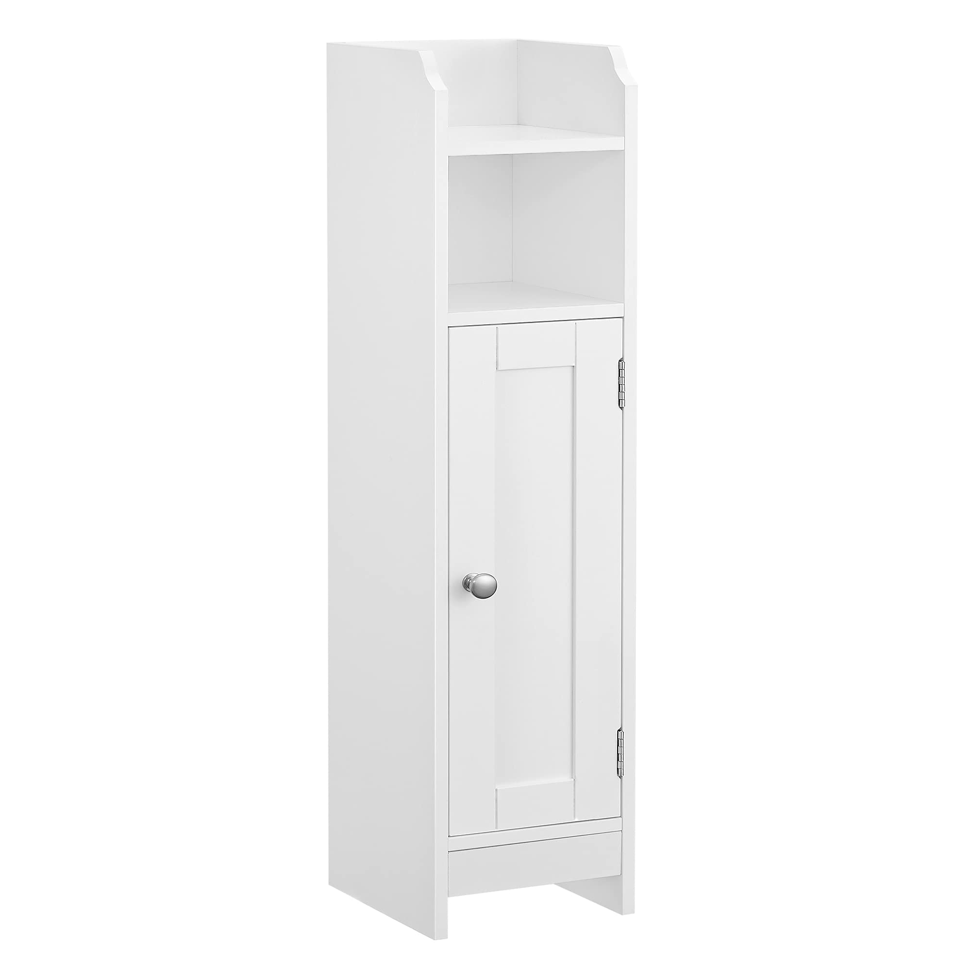 Armario De Esquina Para Almacenamiento De Baño Vasagle, Blanco - Venta Internacional.