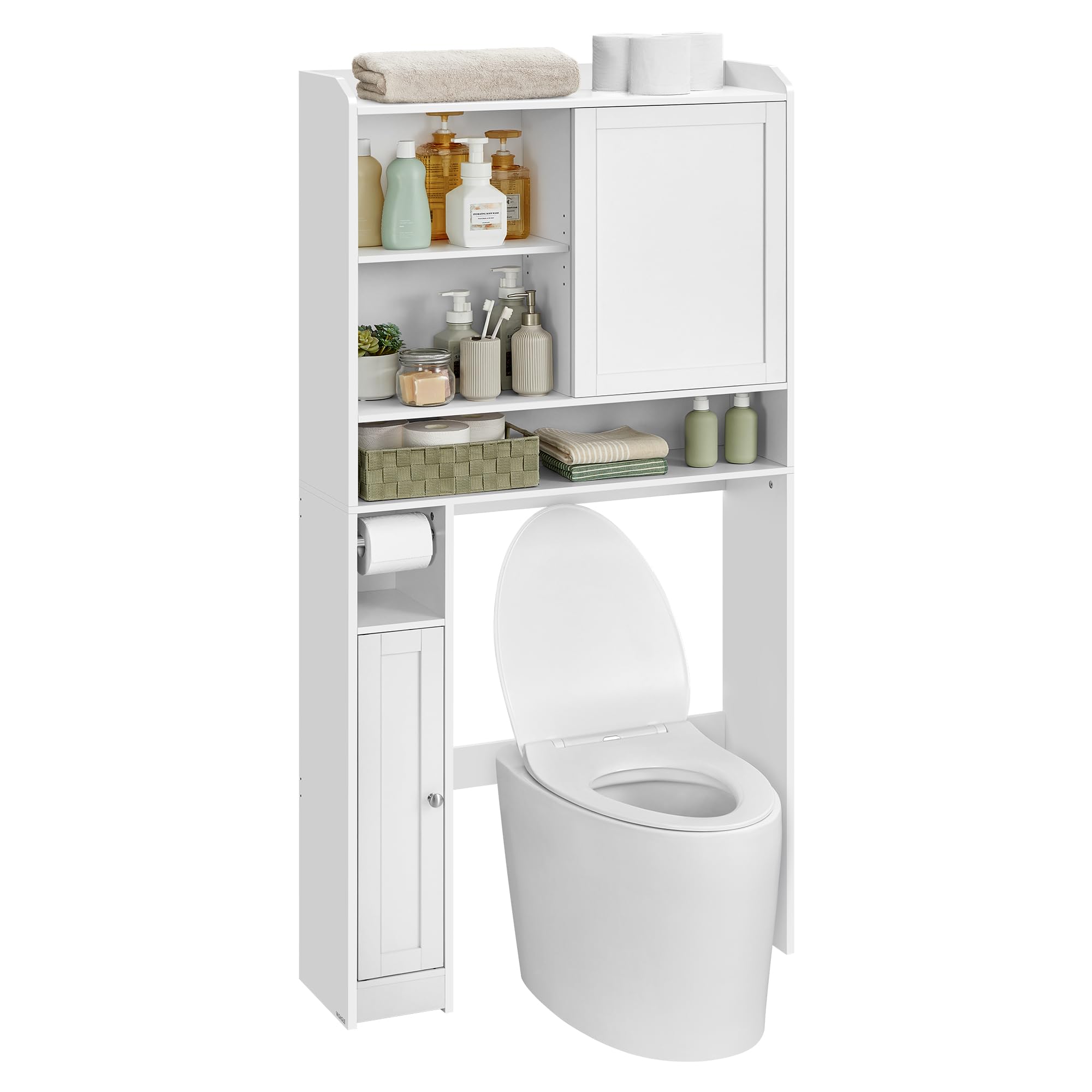Foto 1 | Estante De Almacenamiento Para Colocar Sobre El Inodoro Vasagle Cloud White Ubts018w01 - Venta Internacional.