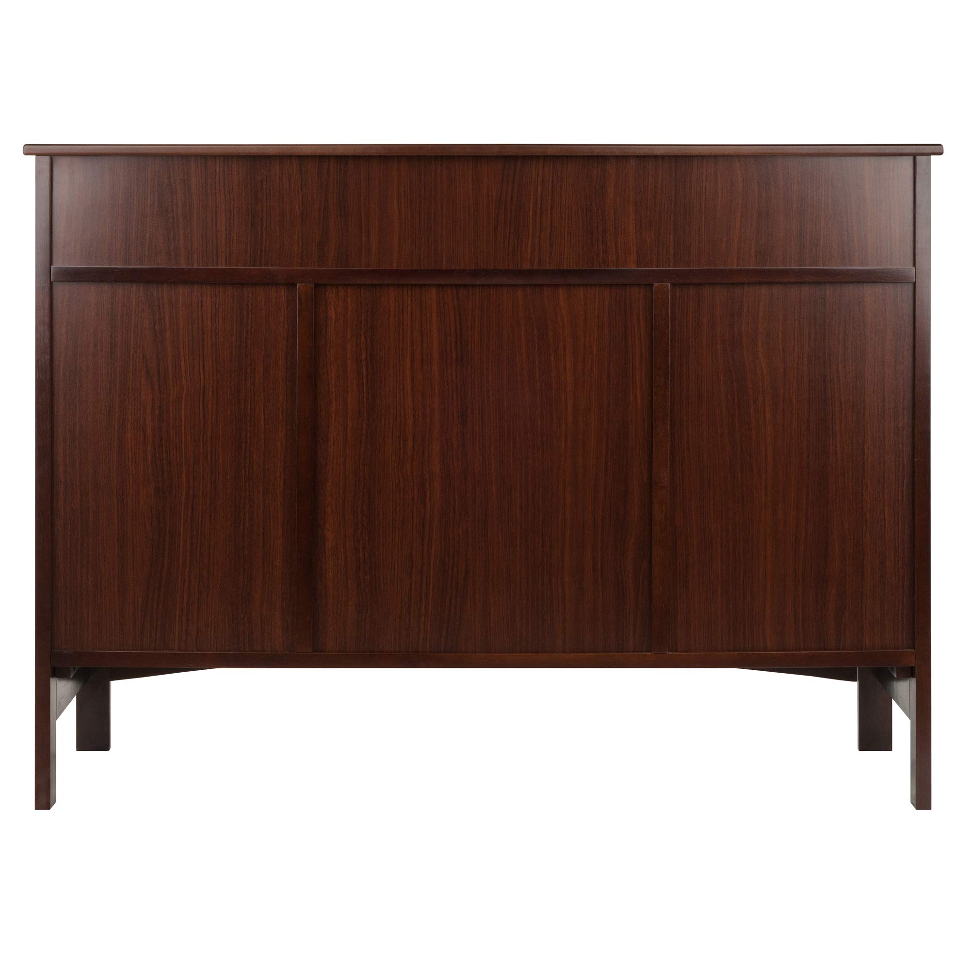 Foto 5 pulgar | Armario Buffet Winsome Gordon Con Puertas Corredizas, Color Nogal - Venta Internacional.