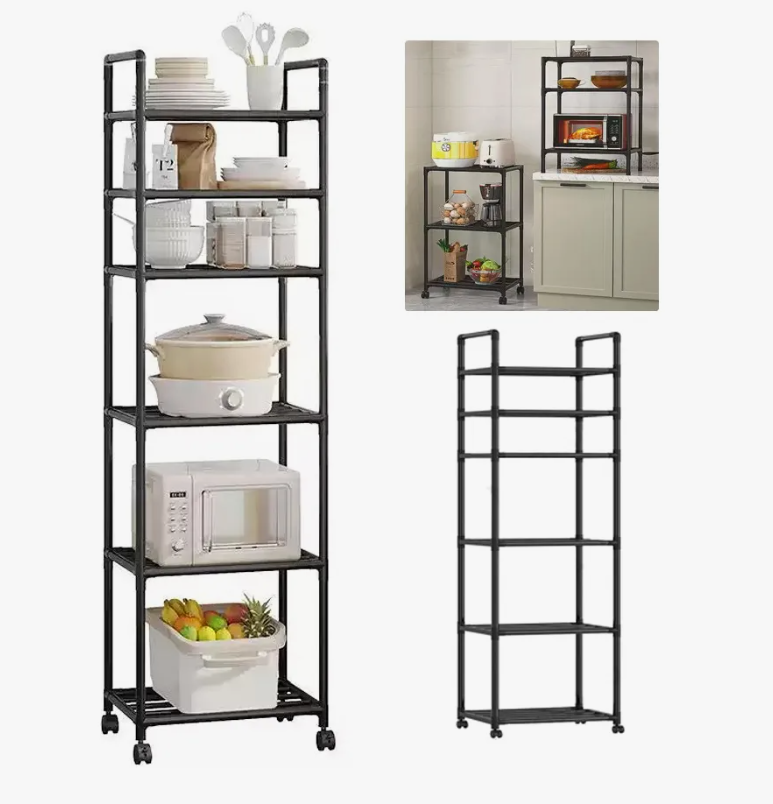 Estante De Almacenamiento Cocina Y Baño Organizador Gabinete