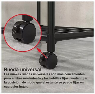 Foto 4 | Estante De Almacenamiento Cocina Y Baño Organizador Gabinete