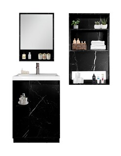 Foto 8 | Combo De Baño Moderno, Gabinete Con Botiquín Y Mueble Sobre Wc, Combo Dublín