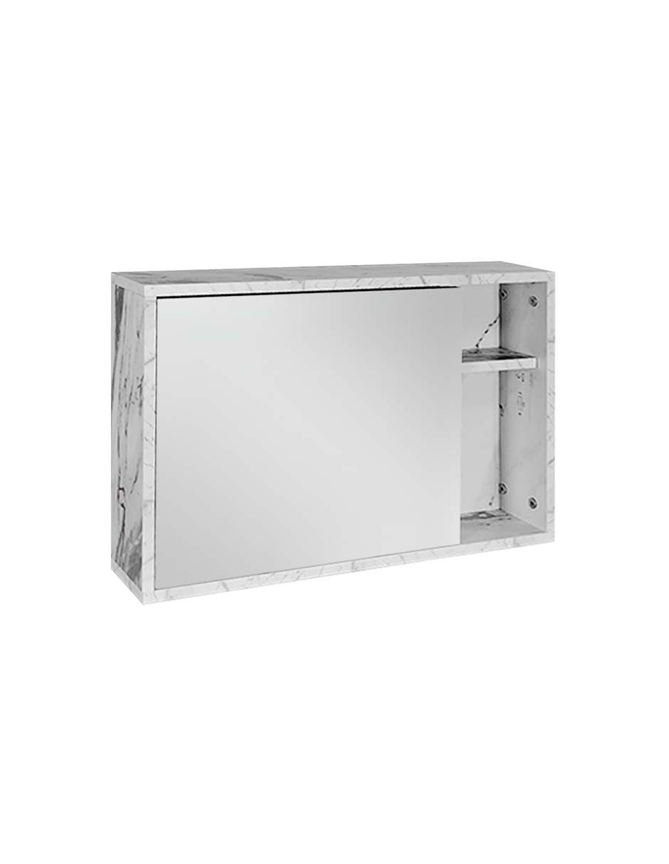 Foto 5 | Combo Barcelona Combo Gabinete Para Baño Con Botiquín Y Mueble Sobre Wc.
