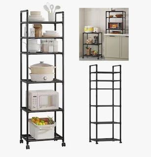 Foto 1 | Estante De Almacenamiento Cocina Y Baño Organizador Gabinete